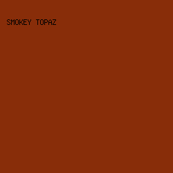 882D09 - Smokey Topaz color image preview