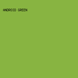 88B441 - Android Green color image preview