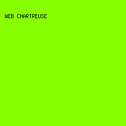 88FF00 - Web Chartreuse color image preview