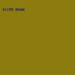 8C7C10 - Bistre Brown color image preview