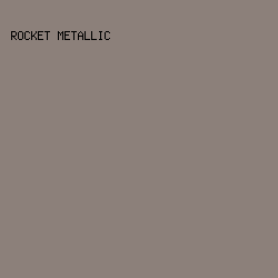 8C807A - Rocket Metallic color image preview