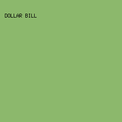 8CB86C - Dollar Bill color image preview