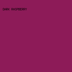 8D1B58 - Dark Raspberry color image preview