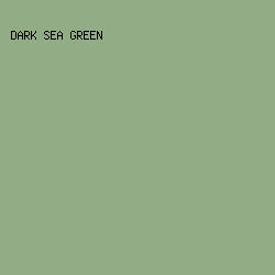 92AC86 - Dark Sea Green color image preview