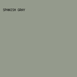 949A8C - Spanish Gray color image preview
