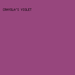97467D - Crayola's Violet color image preview