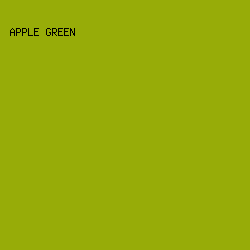 97AC08 - Apple Green color image preview
