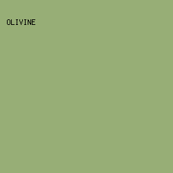 97AE76 - Olivine color image preview