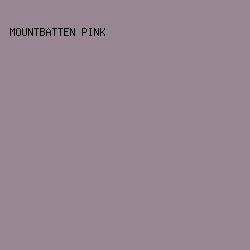 988694 - Mountbatten Pink color image preview