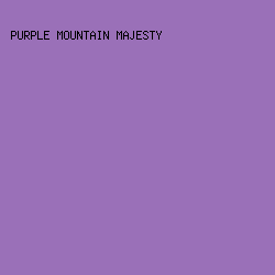 9A70B8 - Purple Mountain Majesty color image preview