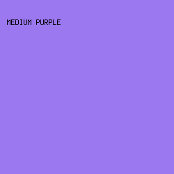 9B78EF - Medium Purple color image preview