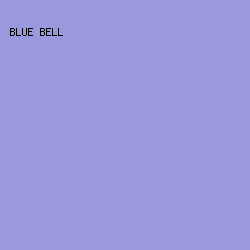 9B99DD - Blue Bell color image preview