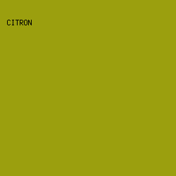 9B9F0E - Citron color image preview