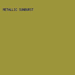 9C953A - Metallic Sunburst color image preview
