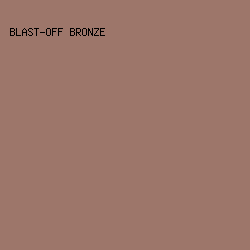 9D766A - Blast-Off Bronze color image preview