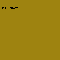 9E8310 - Dark Yellow color image preview
