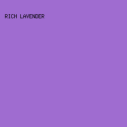 9F6CD0 - Rich Lavender color image preview