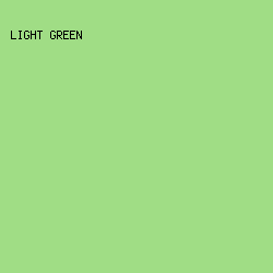 A0DD85 - Light Green color image preview