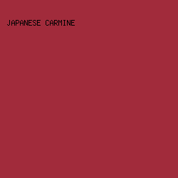 A12B3B - Japanese Carmine color image preview