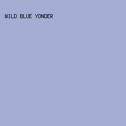 A3AED2 - Wild Blue Yonder color image preview
