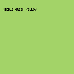 A3D368 - Middle Green Yellow color image preview