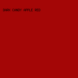 A40606 - Dark Candy Apple Red color image preview