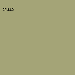 A4A477 - Grullo color image preview