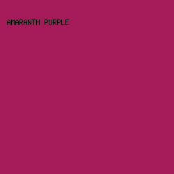 A51B59 - Amaranth Purple color image preview