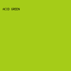 A5CC18 - Acid Green color image preview