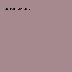 A6898F - English Lavender color image preview