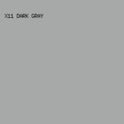 A7A9A8 - X11 Dark Gray color image preview