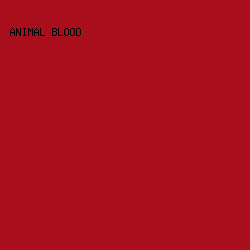 A90E1D - Animal Blood color image preview