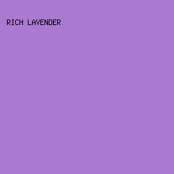 A97AD0 - Rich Lavender color image preview