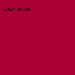 AA0033 - Alabama Crimson color image preview