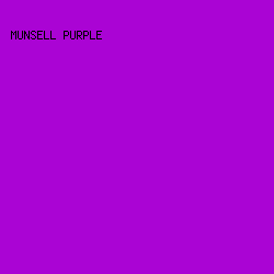 AA04D4 - Munsell Purple color image preview