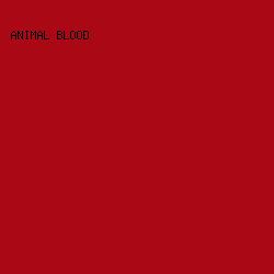 AA0815 - Animal Blood color image preview