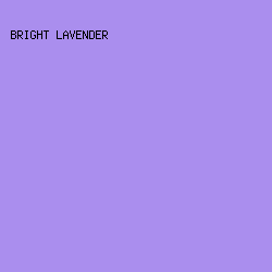 AA8EEE - Bright Lavender color image preview