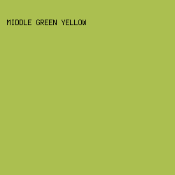 ABBF50 - Middle Green Yellow color image preview