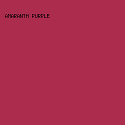 AC2C4D - Amaranth Purple color image preview
