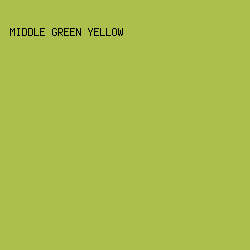 ACBF4C - Middle Green Yellow color image preview