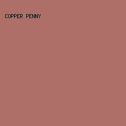 AD6F68 - Copper Penny color image preview