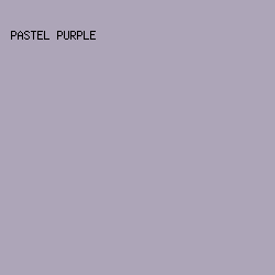 ADA5B8 - Pastel Purple color image preview