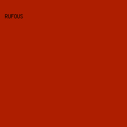 AE1E00 - Rufous color image preview