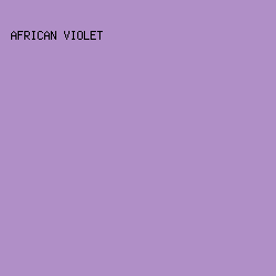 B08FC7 - African Violet color image preview