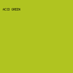 B0C420 - Acid Green color image preview