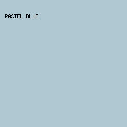 B0C8D1 - Pastel Blue color image preview