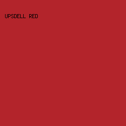 B3242B - Upsdell Red color image preview
