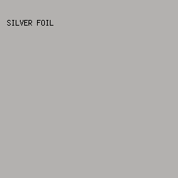 B3B1AF - Silver Foil color image preview