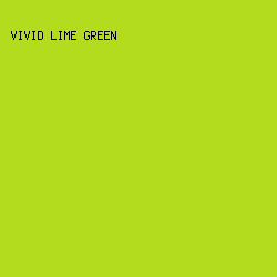B3DC1F - Vivid Lime Green color image preview