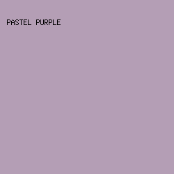 B49EB5 - Pastel Purple color image preview